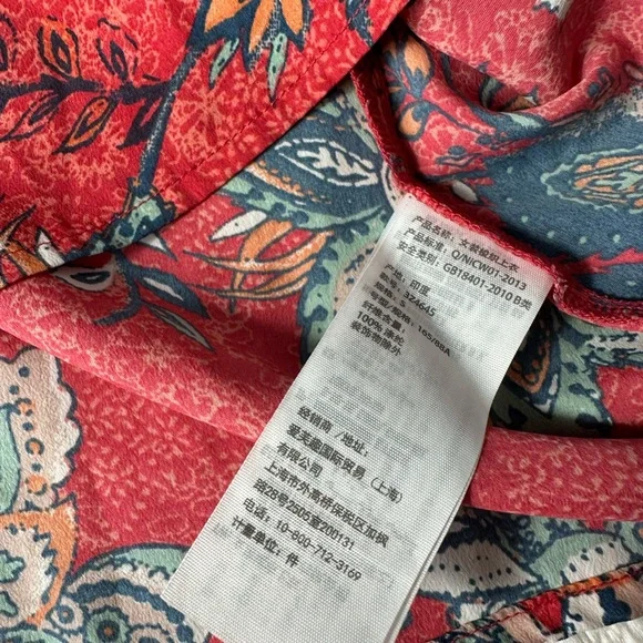 Hollister Red Floral Camisole - Picture 5 of 9